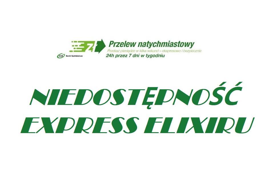 Niedostępność Express Elixir
